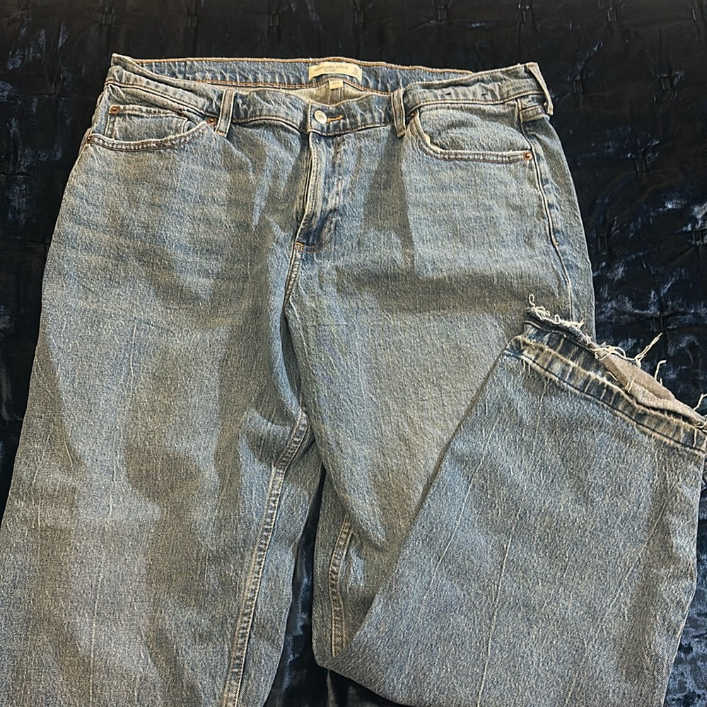 Baggy low rise A&F Jeans
